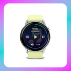Garmin Venu® 4 - 45mm Smartwatch with Citron Silicone band