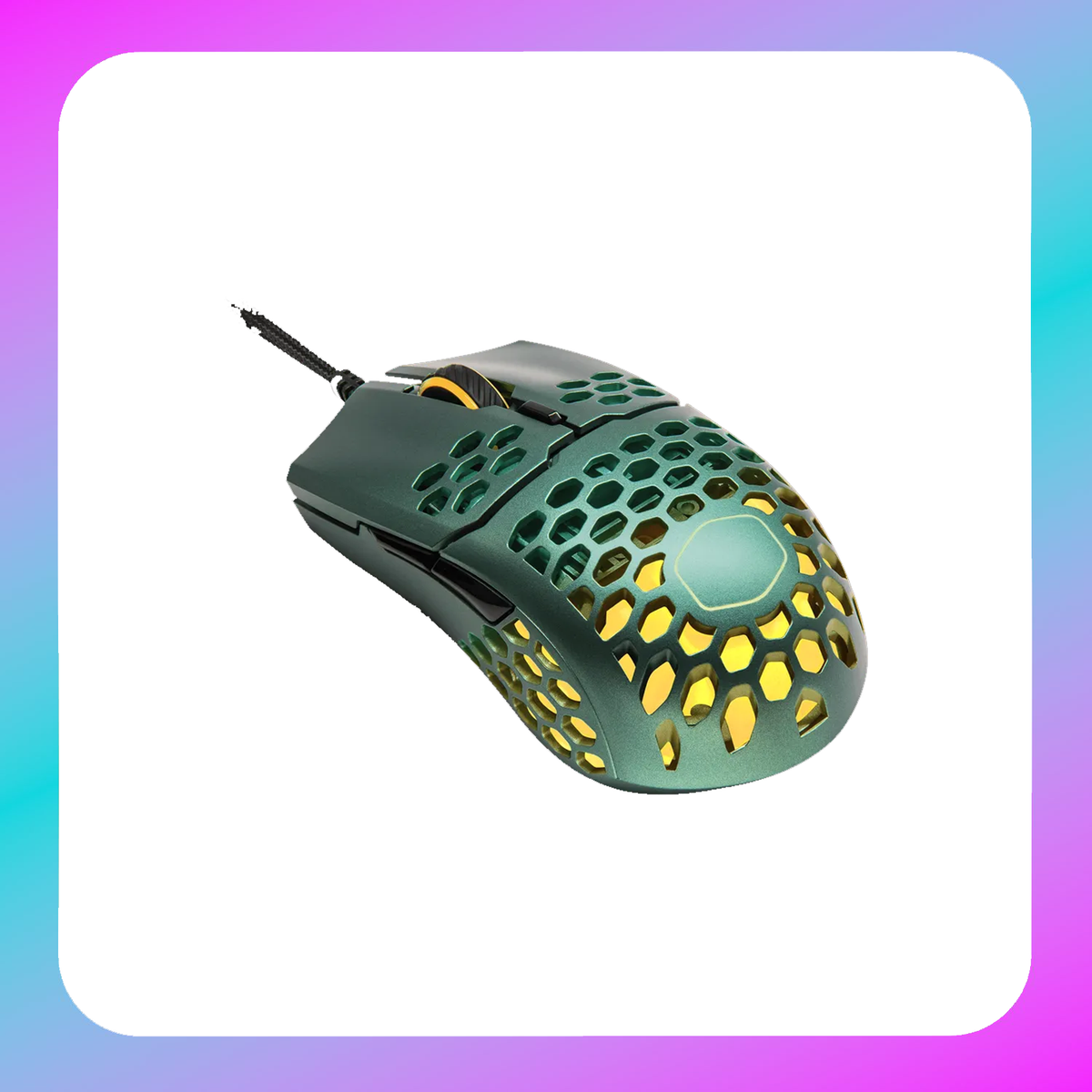 CoolerMaster Mouse MM711 Olive Green