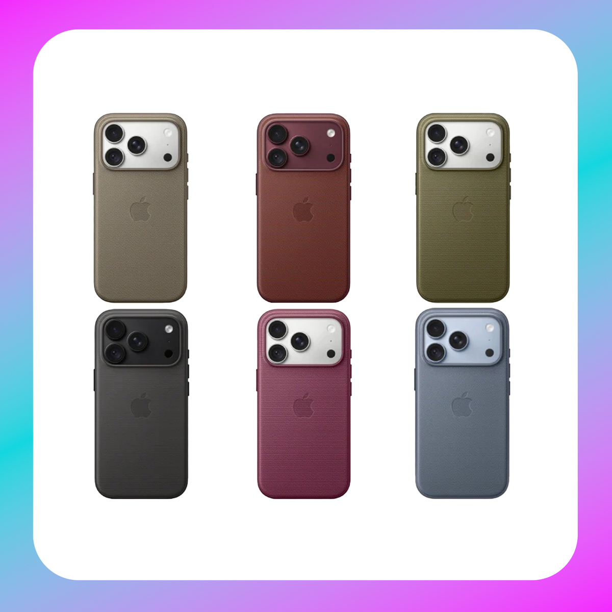 Apple TechWoven Case with MagSafe for iPhone 18 Pro Max
