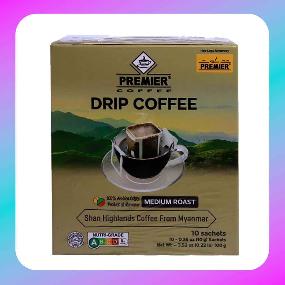 PREMIER DRIP COFFEE MEDIUM - (1'BOX)