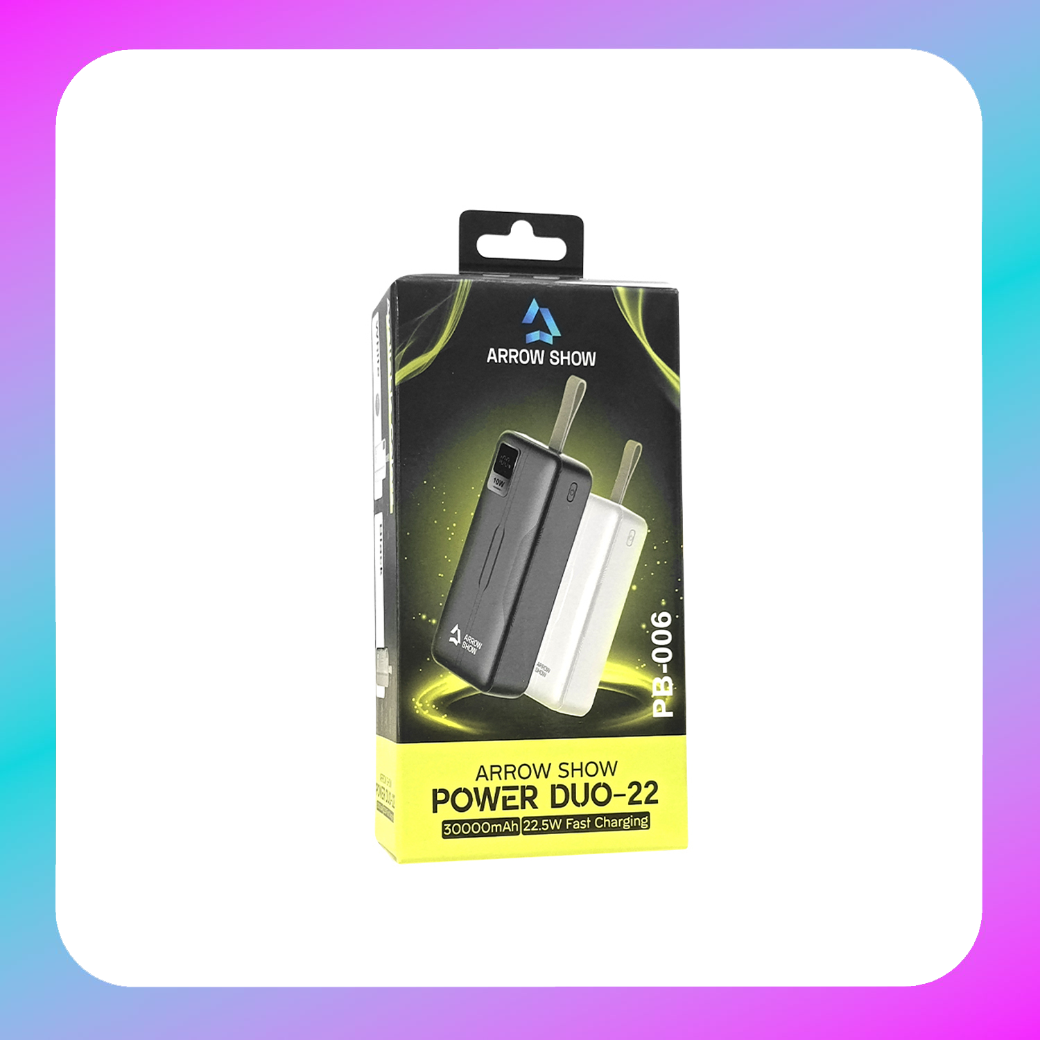 Arrow Show PowerDuo-22 30000mAh 22.5W Fast Charging
