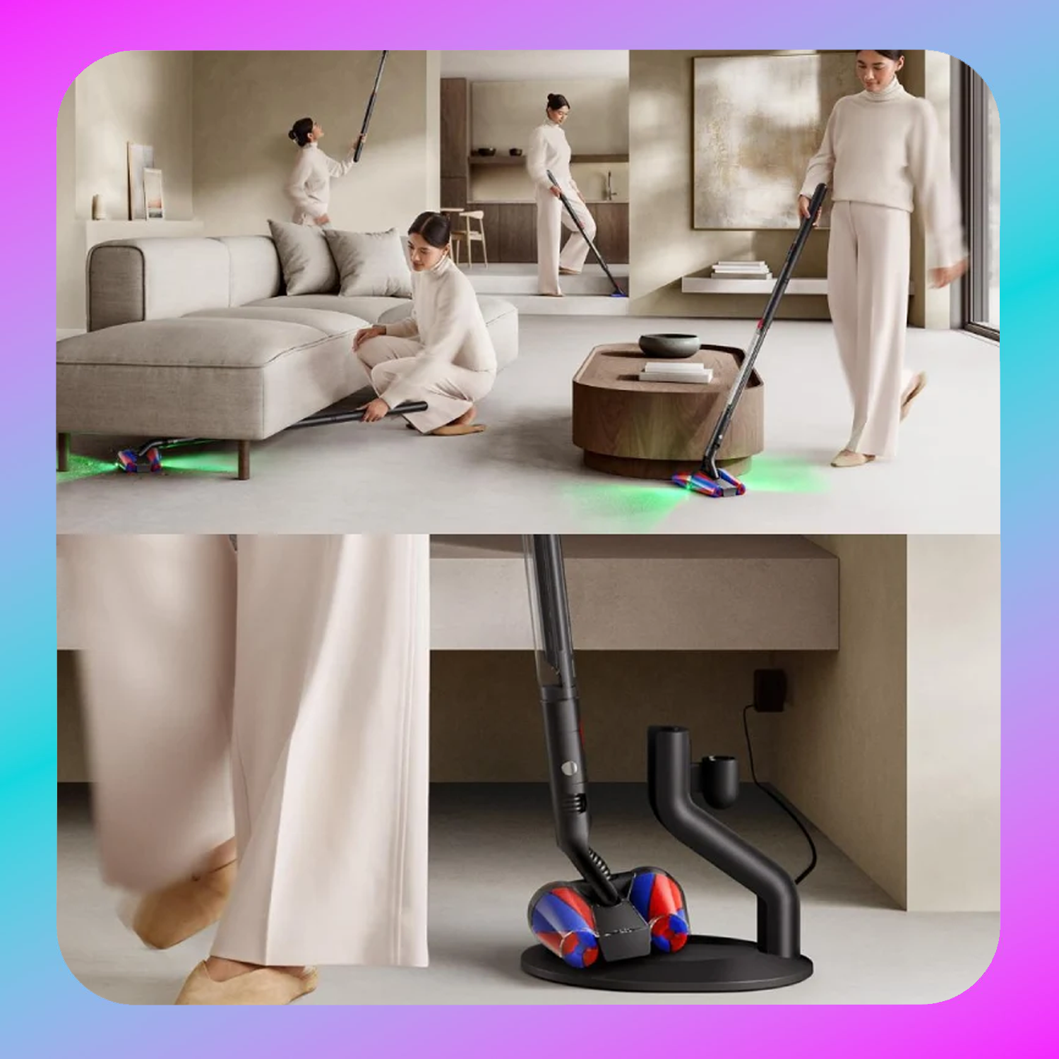 Dyson PencilVac Fluffycone cleaner Secondary image