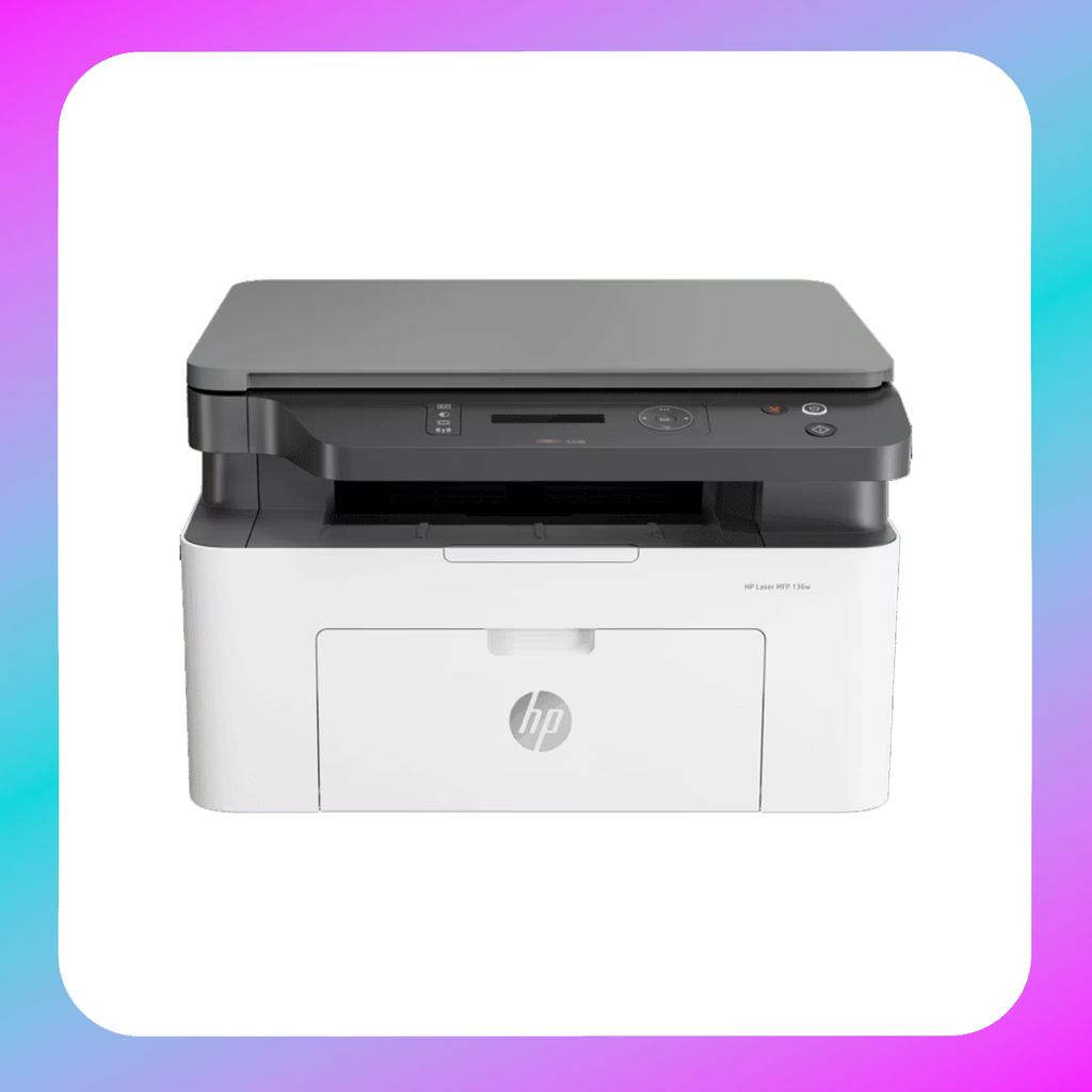 HP MFP 136w All-in-one Laser Printer