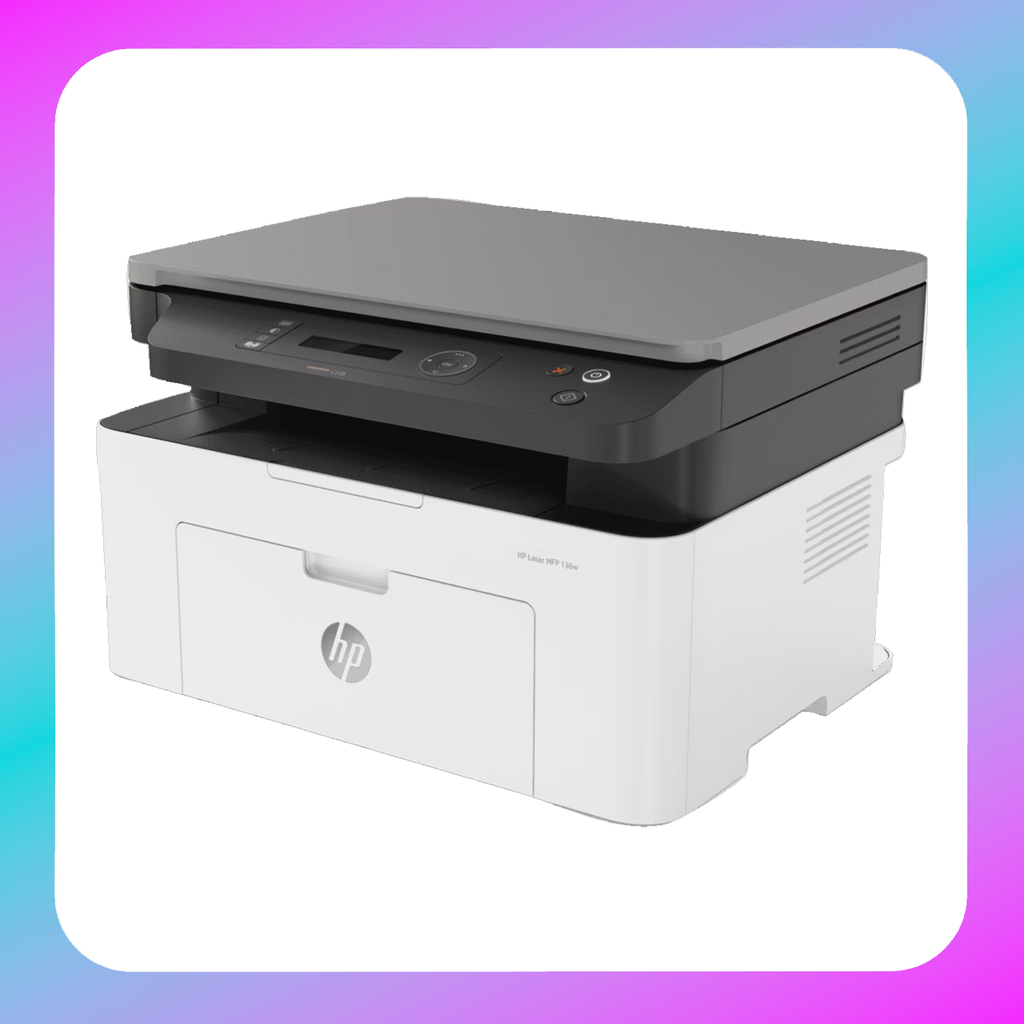 HP MFP 136w All-in-one Laser Printer