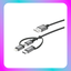 J5 Create Charging Sync Cable Lightning + Micro-B (Cable Length 3.3Ft)