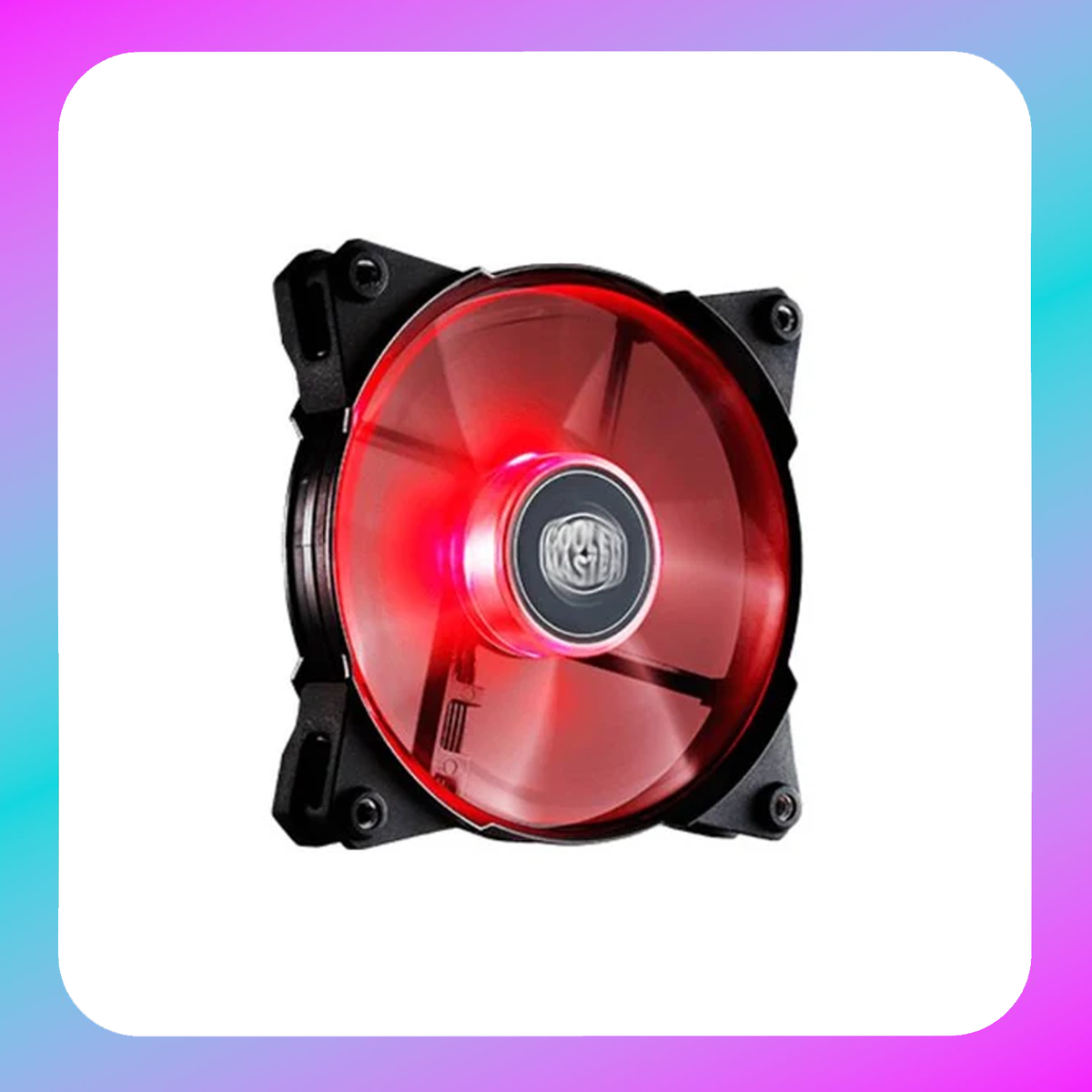 CoolerMaster JetFlo120-Red-LED