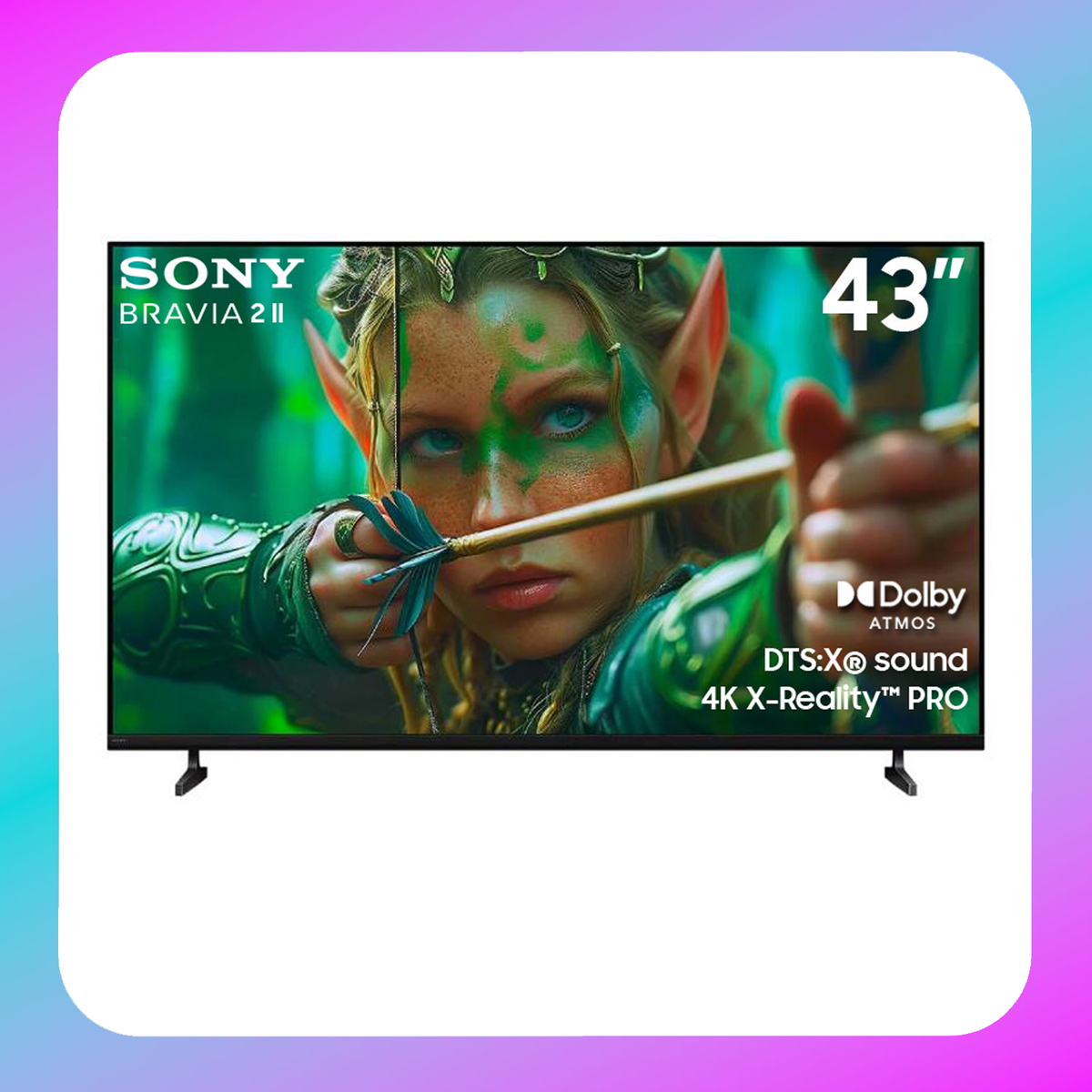 Sony 43" 4K HDR Goolge TV Main image