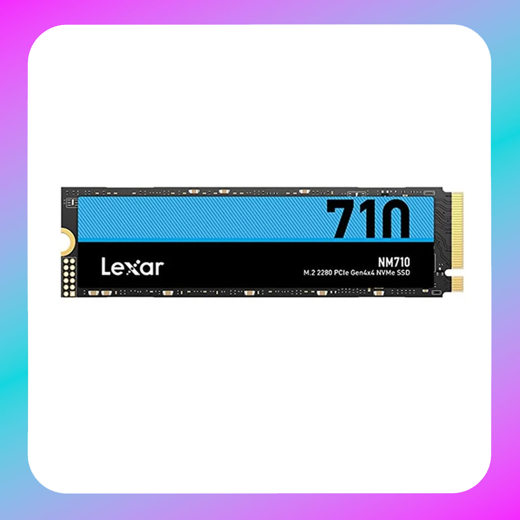 Lexar® NM710 500GB M.2 PCIe Gen4x4 NVMe SSD