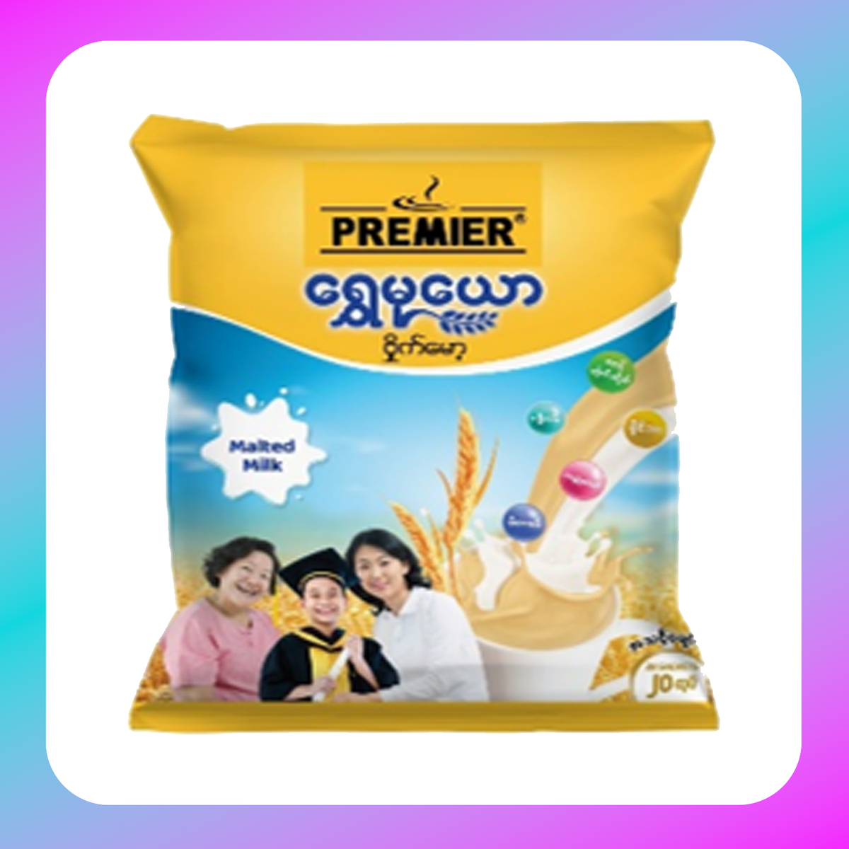 SHWE MU YAW MALTED MILK - (1Ctn)