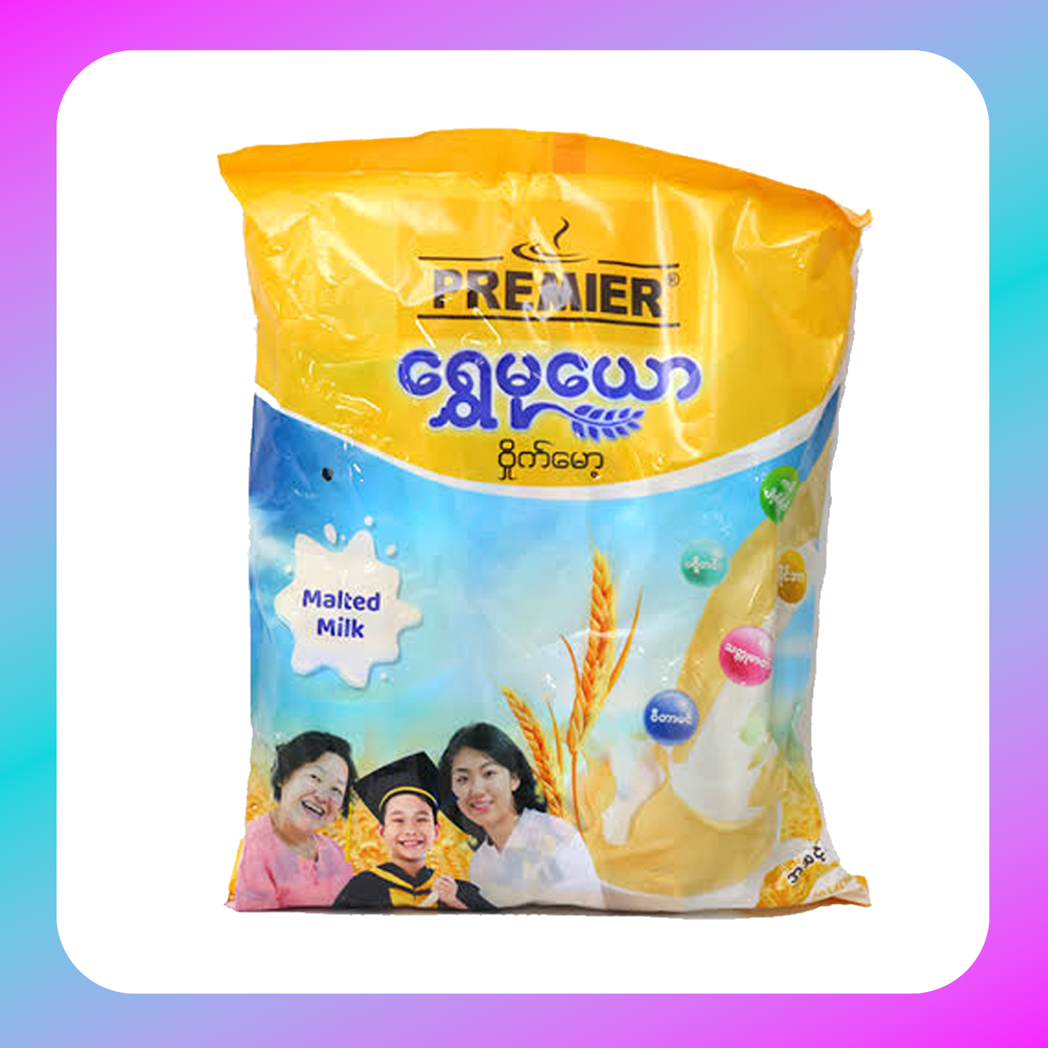 SHWE MU YAW MALTED MILK - (10Pkt)
