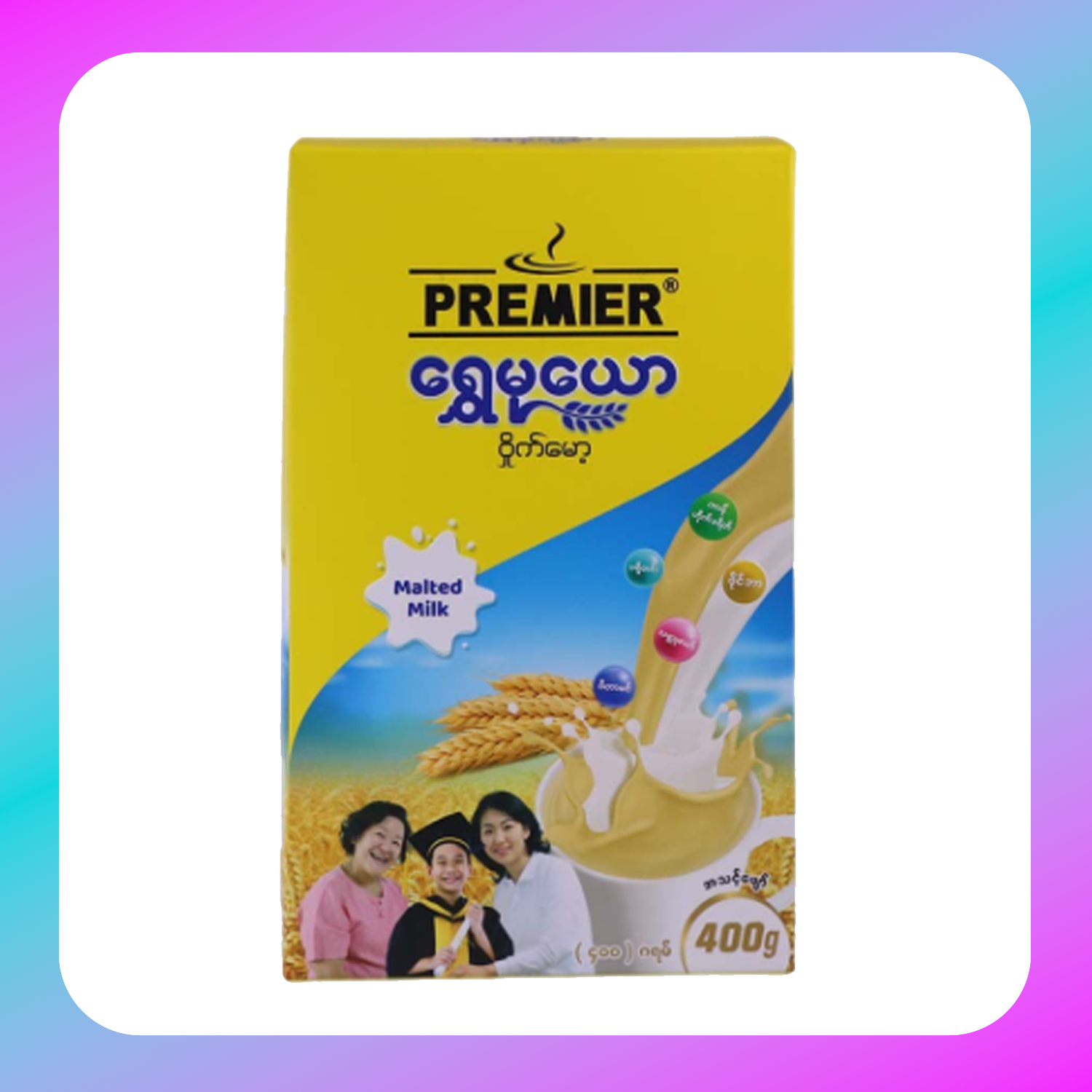 SHWE MU YAW MALTED MILK - 1'BOX
