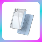 Mutural Clear Pro Folio Case for iPad