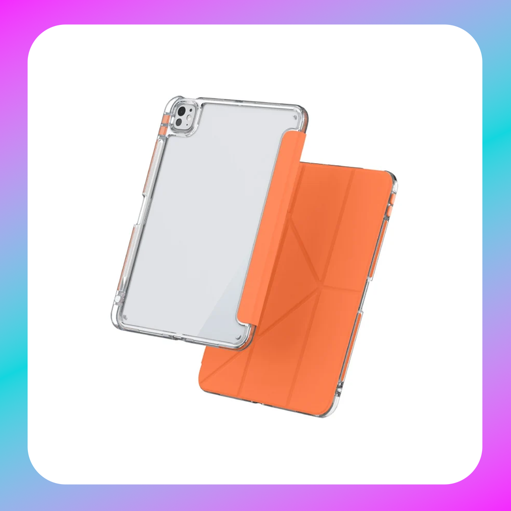 Mutural Clear Pro Folio Case for iPad