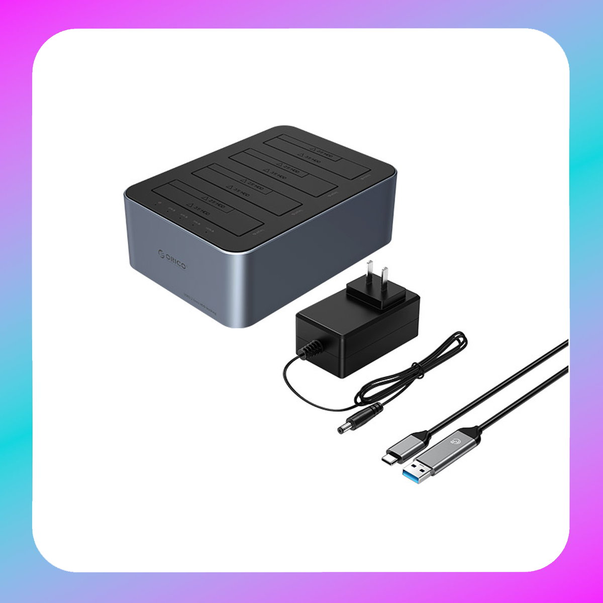 ORICO-6646C3-C-EU-GY-BP