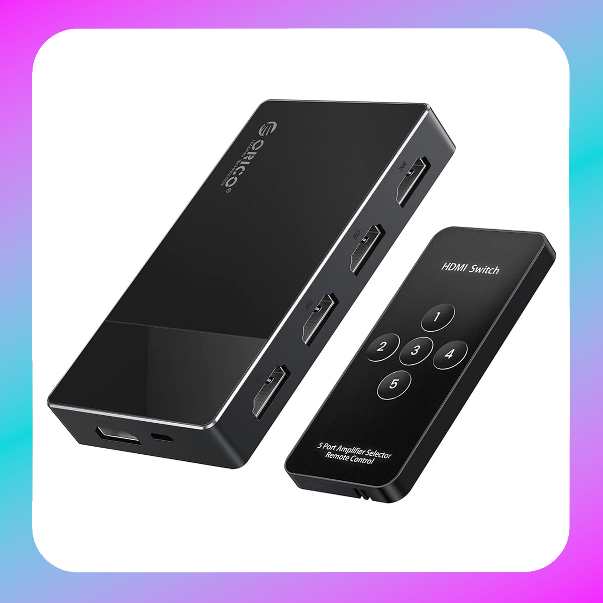 ORICO HDMI Switch (HD-4H-GY-BP) Main image
