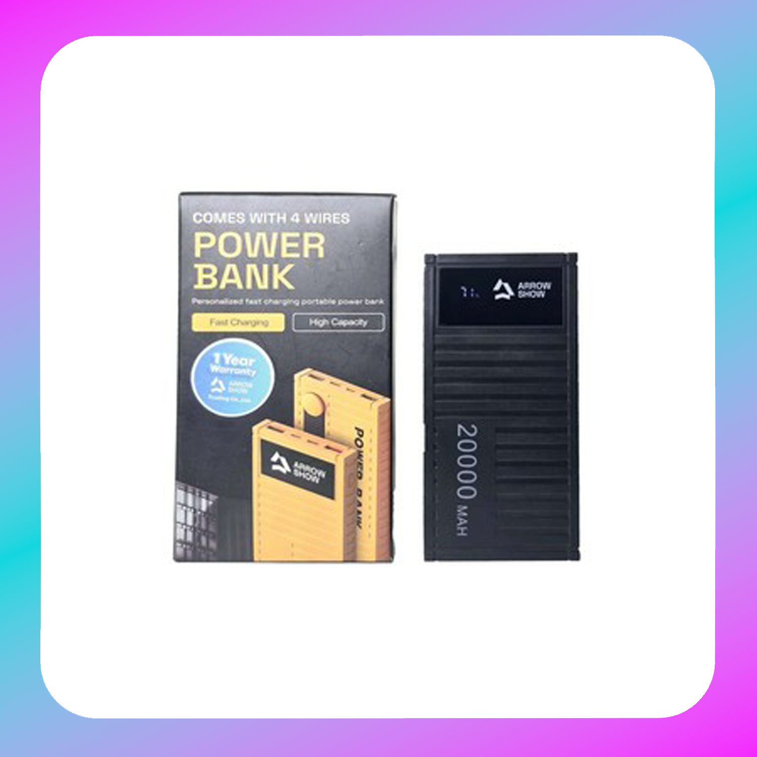 Arrow Show PB001 Container 20000 mAh Power Bank