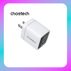 Choetech PD 35W GaN Dual Type-C Charger (PD6051)