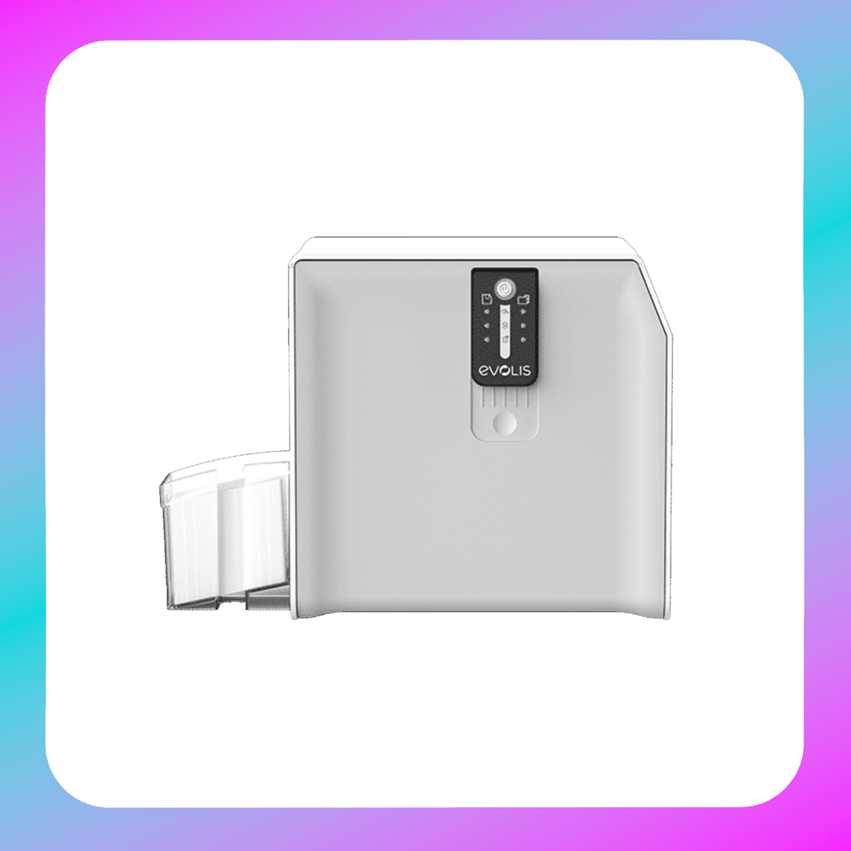 Evolis Card Printer (Auto Dual Slide + Lamination)