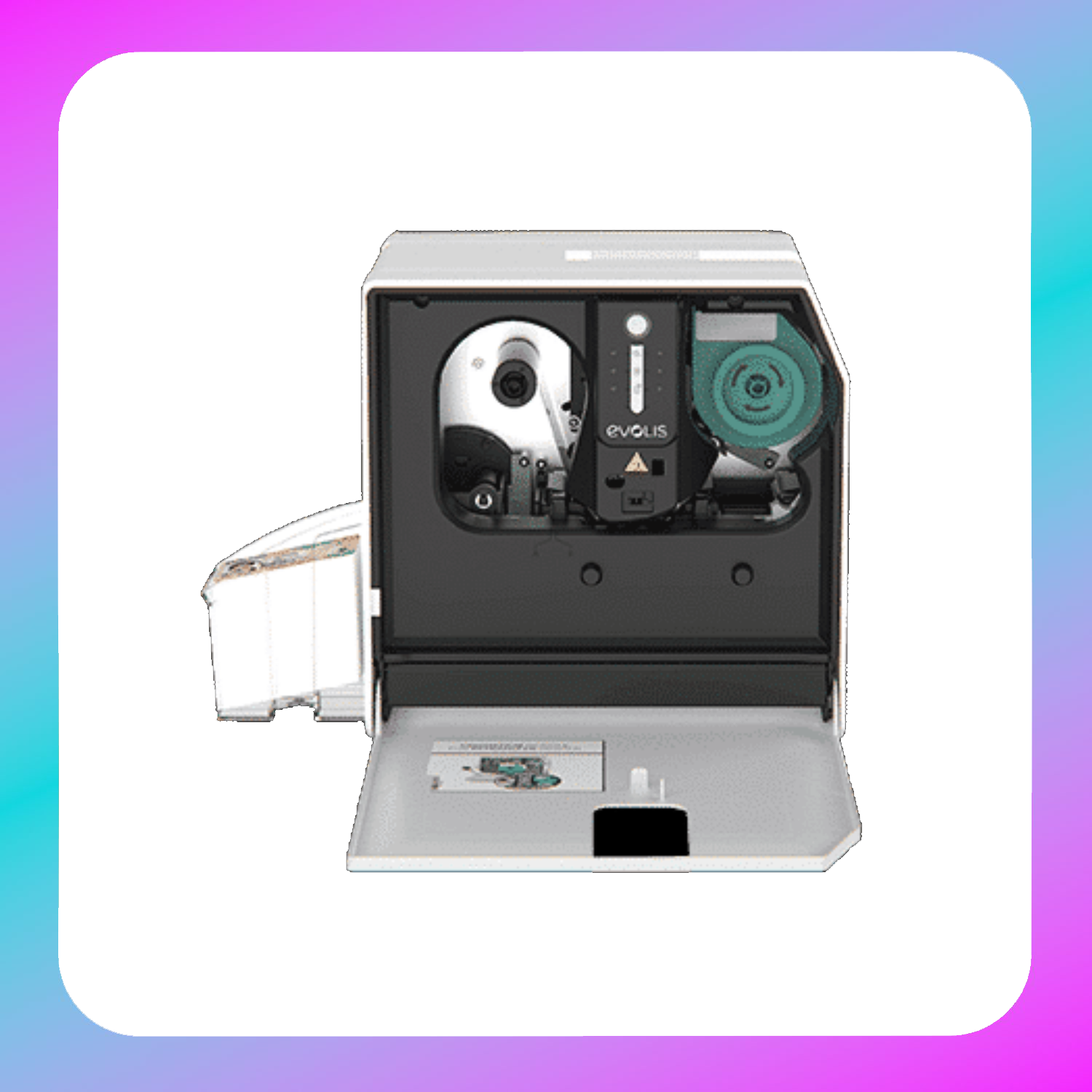 Evolis Card Printer (Auto Dual Slide + Lamination) Secondary image
