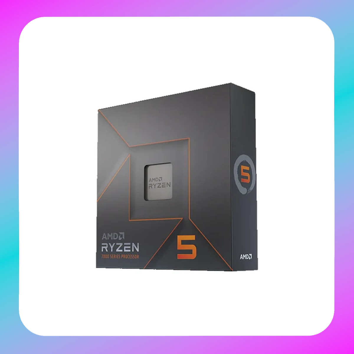 Ryzen-5 7600X (Official Box, w/o Cooler, 3Yr)