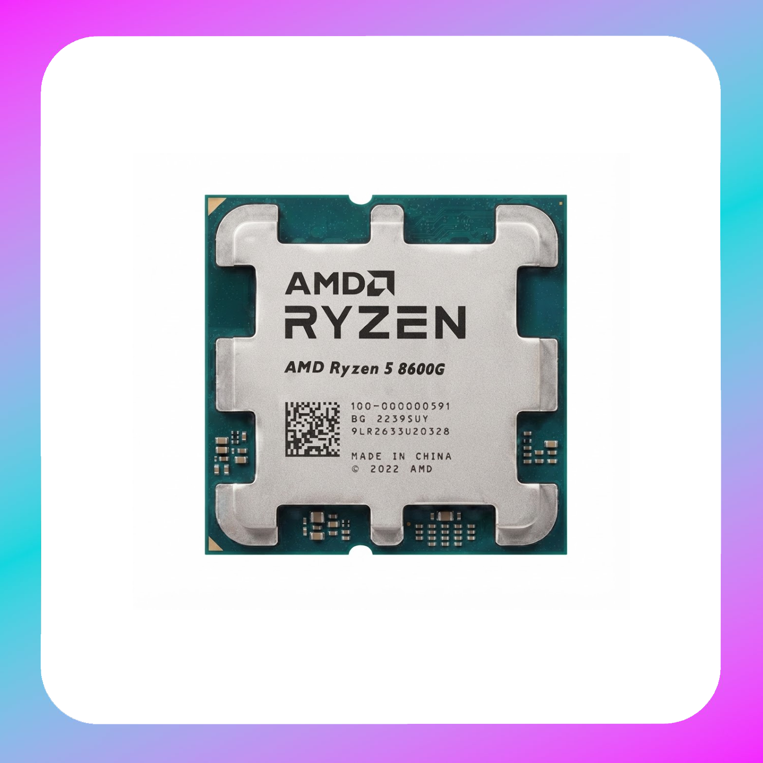 Ryzen-5 8600G (Official Box, Wraith Stealth Cooler, 3Yr)