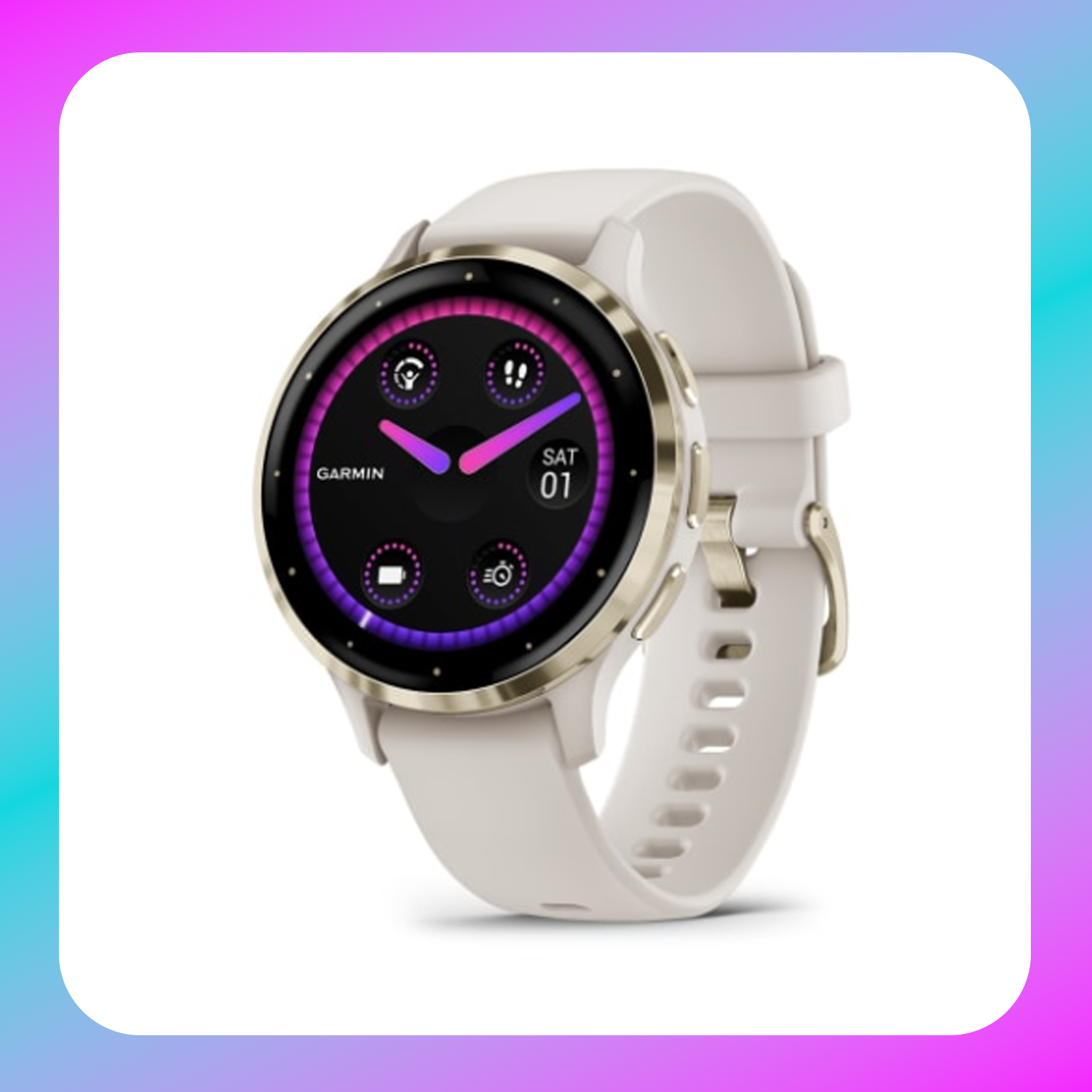 GARMIN Venu® 3S Fitness and Health Smartwatch AMOLED 41mm