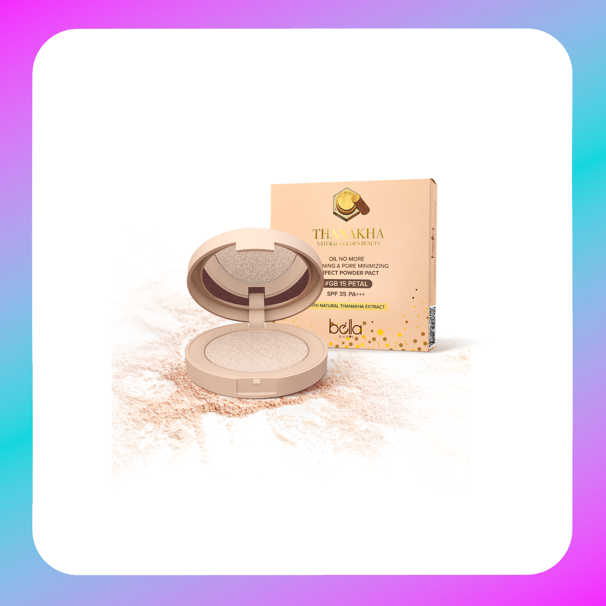 Bella Thanakha Oil No More – Perfect Powder Pact