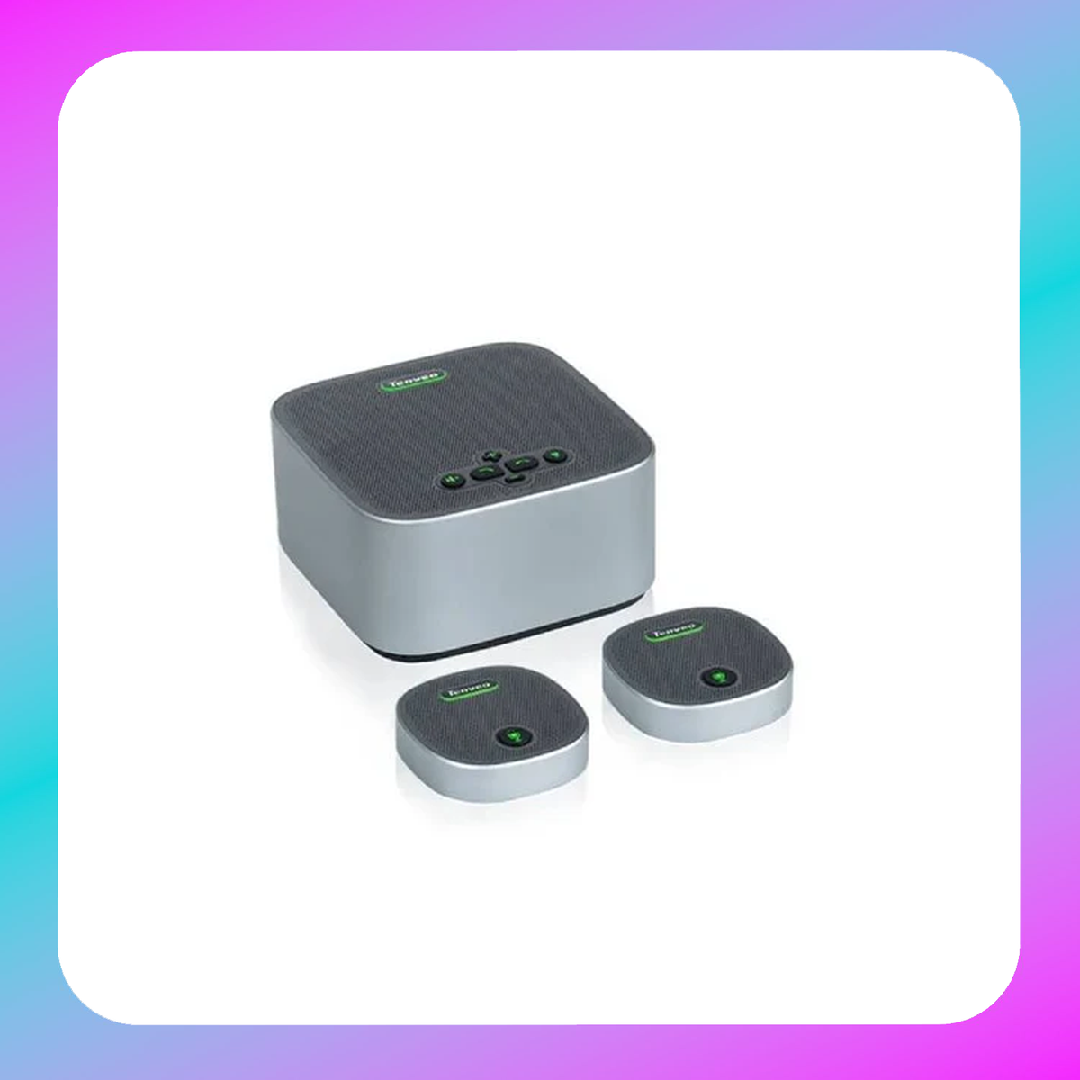Professional Conference Speakerphone + 2 mics