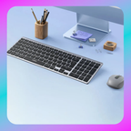 UGREEN Multi Mode Rechargeable Wireless & Bluetooth Keyboard