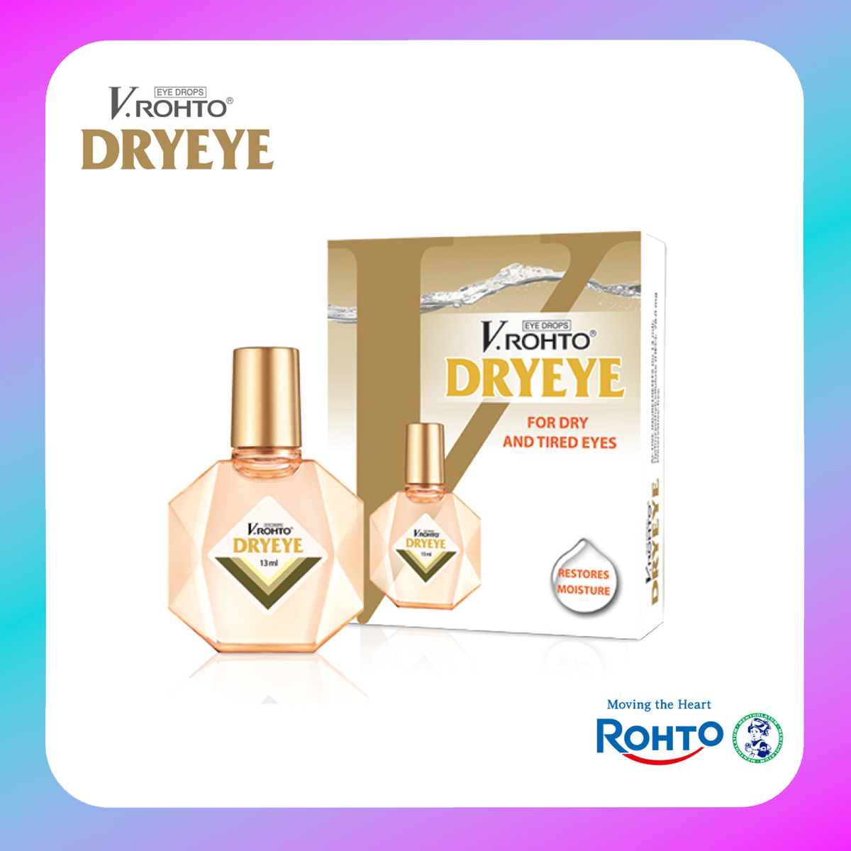 V.ROHTO DRY EYE 13ML