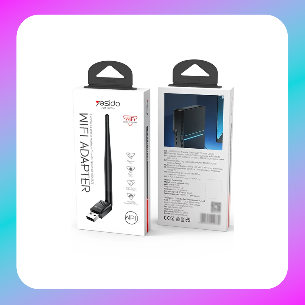 Yesido WP11 2.4GHz Wifi Adapter