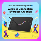 XP pen Deco mini7W V2 (wireless)