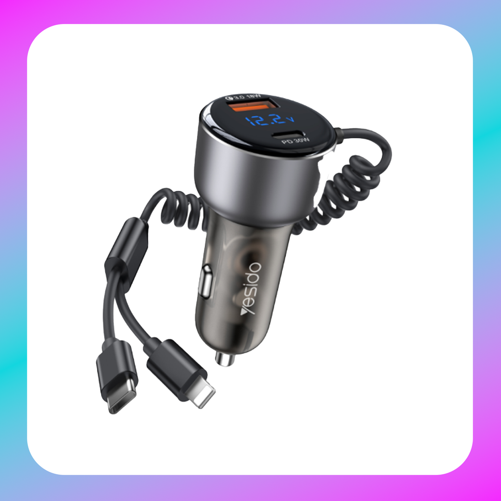 Yesido Y58 60W Fast Charging Car Charger