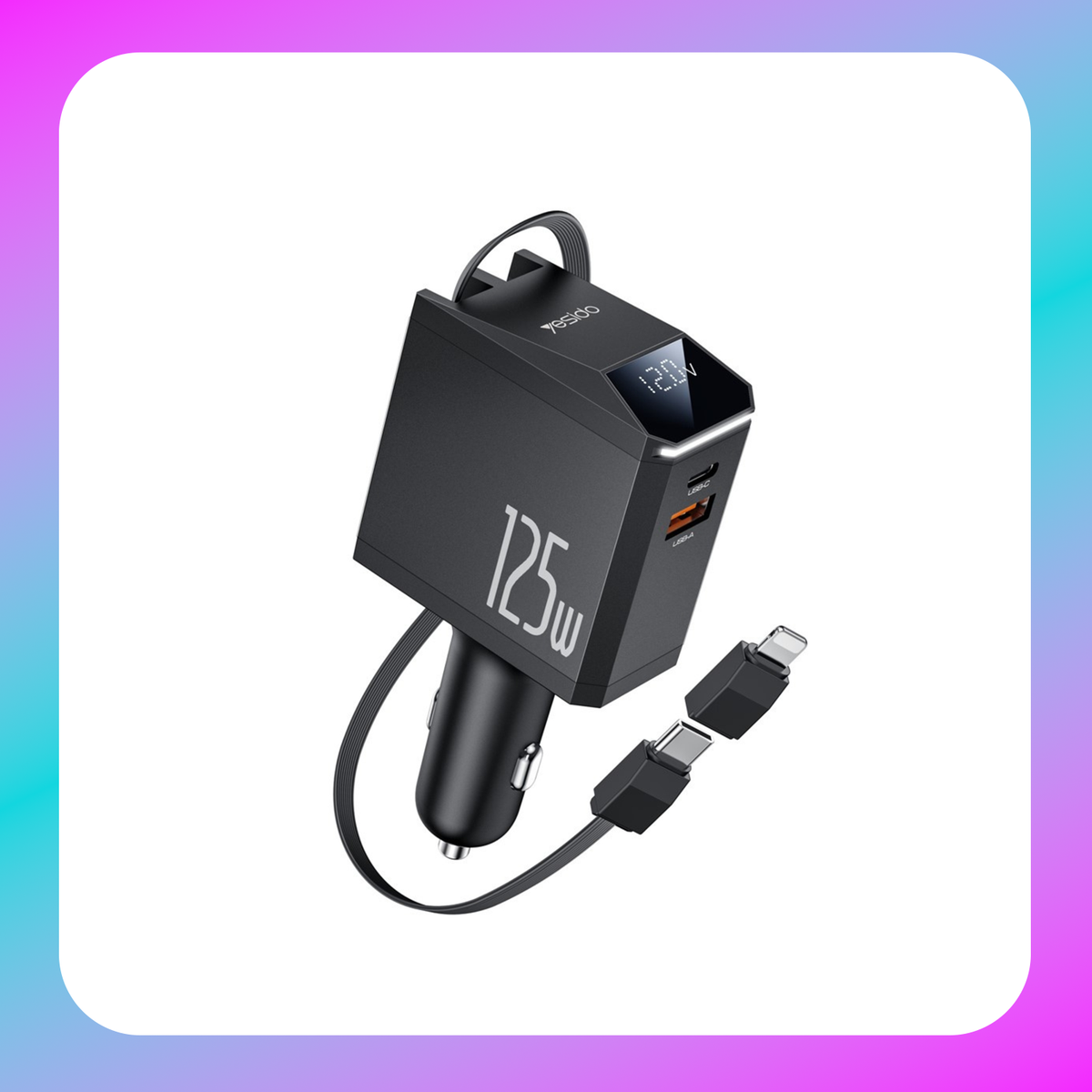 Yesido Y71 125W car charger
