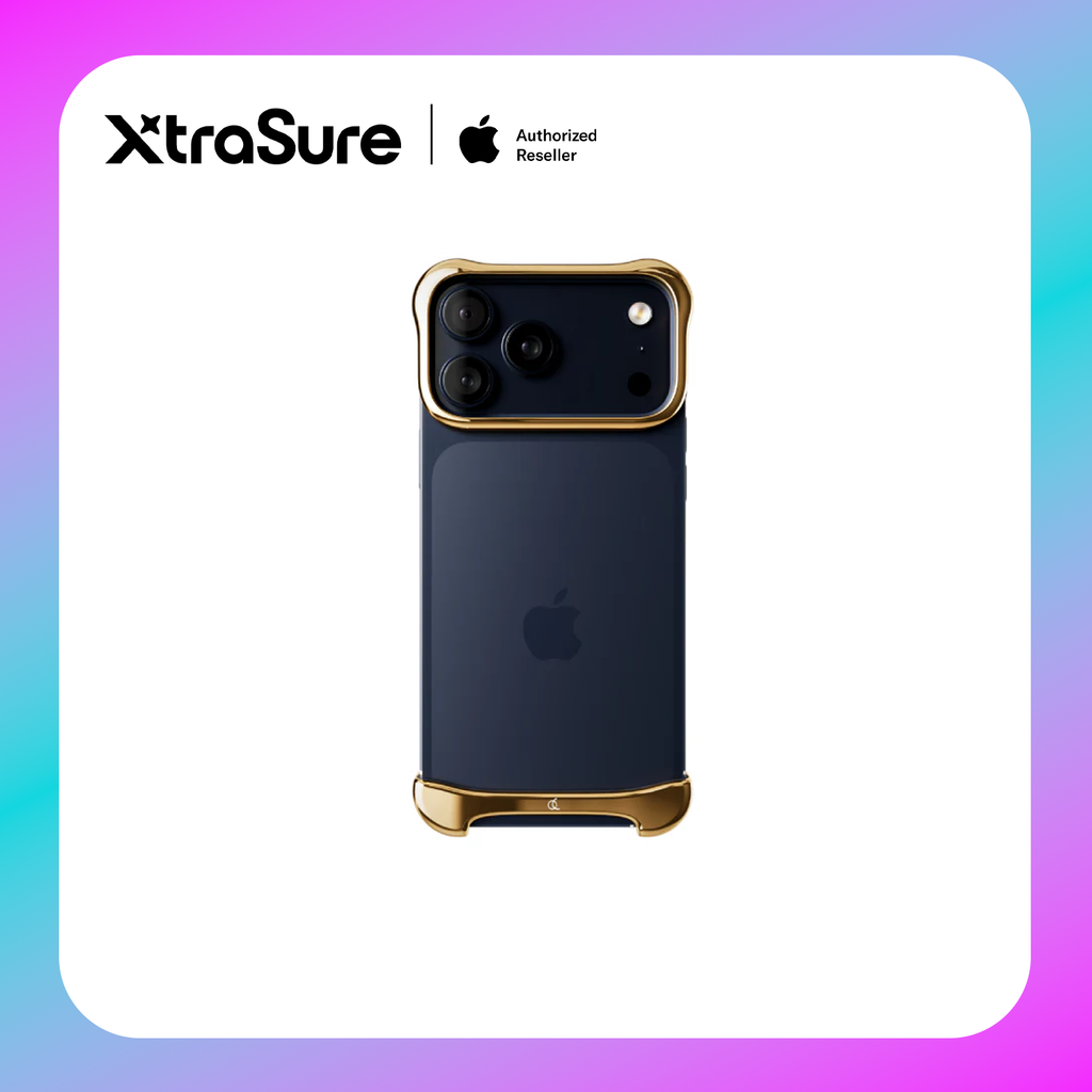 Arc Pulse Aluminum Polished Gold for iPhone 17 Pro Max (Gold)