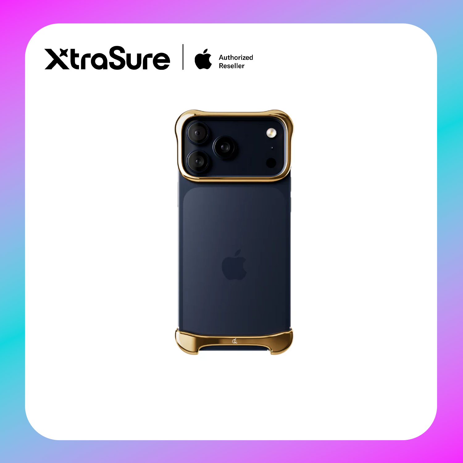 Arc Pulse Aluminum Polished Gold for iPhone 17 Pro Max (Gold)