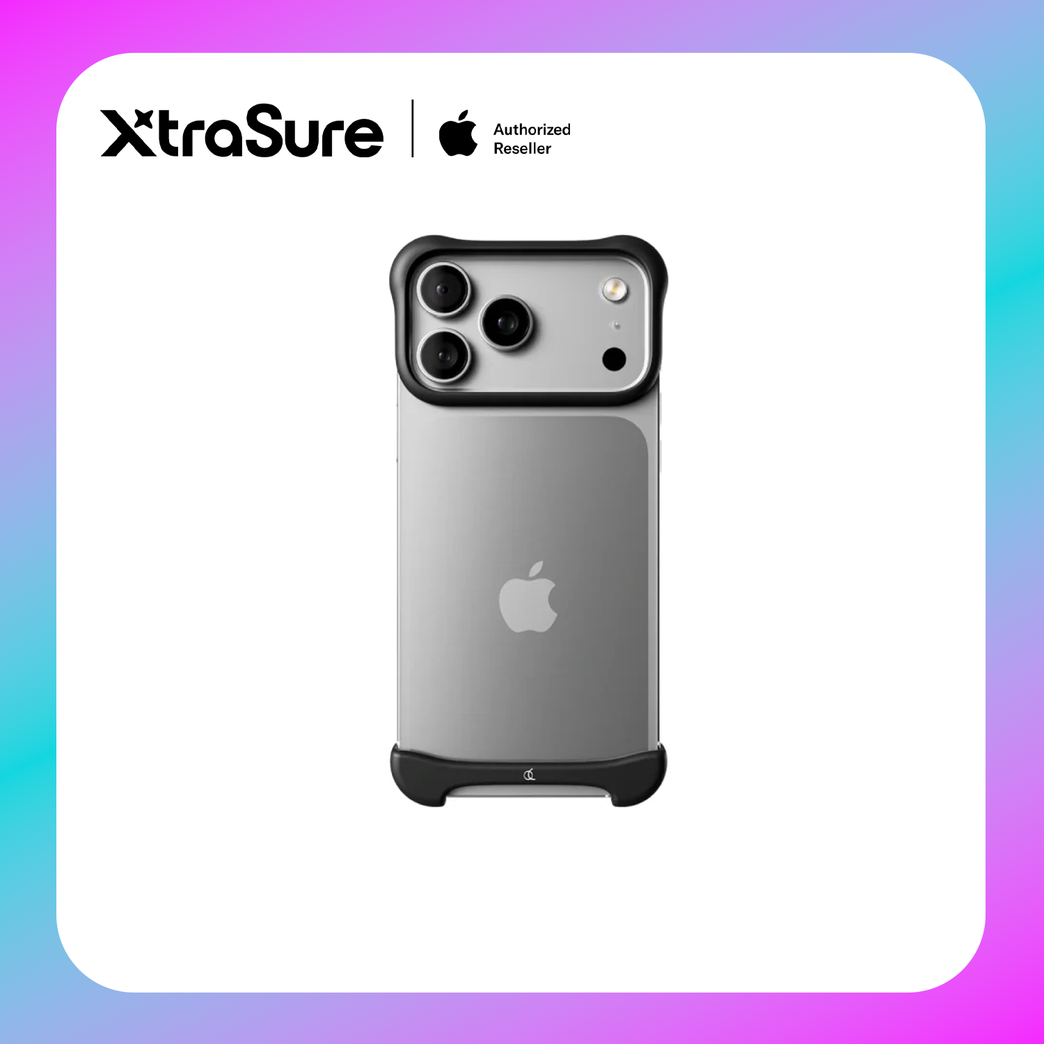 Arc Pulse Aluminum Matte Black for iPhone 17 Pro Max (Black)