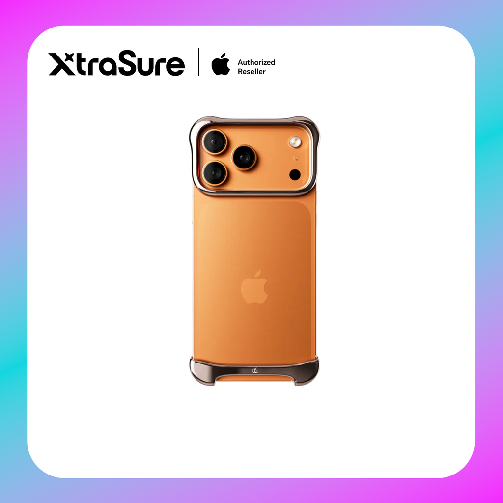 Arc Pulse Aluminum Polished Rose Bronze for iPhone 17 Pro Max (Rose)