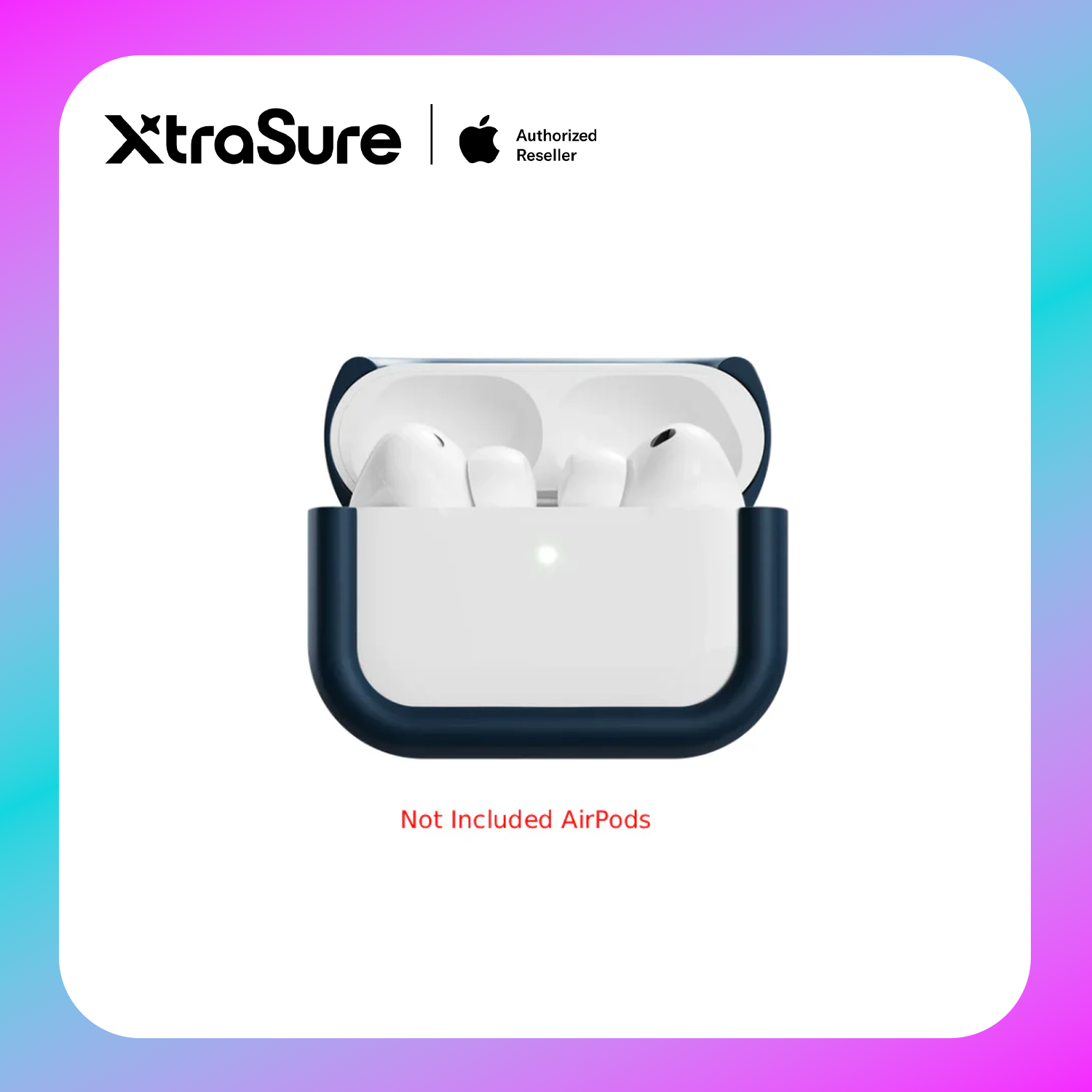 Arc Pulse Matte Blue Case for AirPods Pro 3 (Matte Blue)