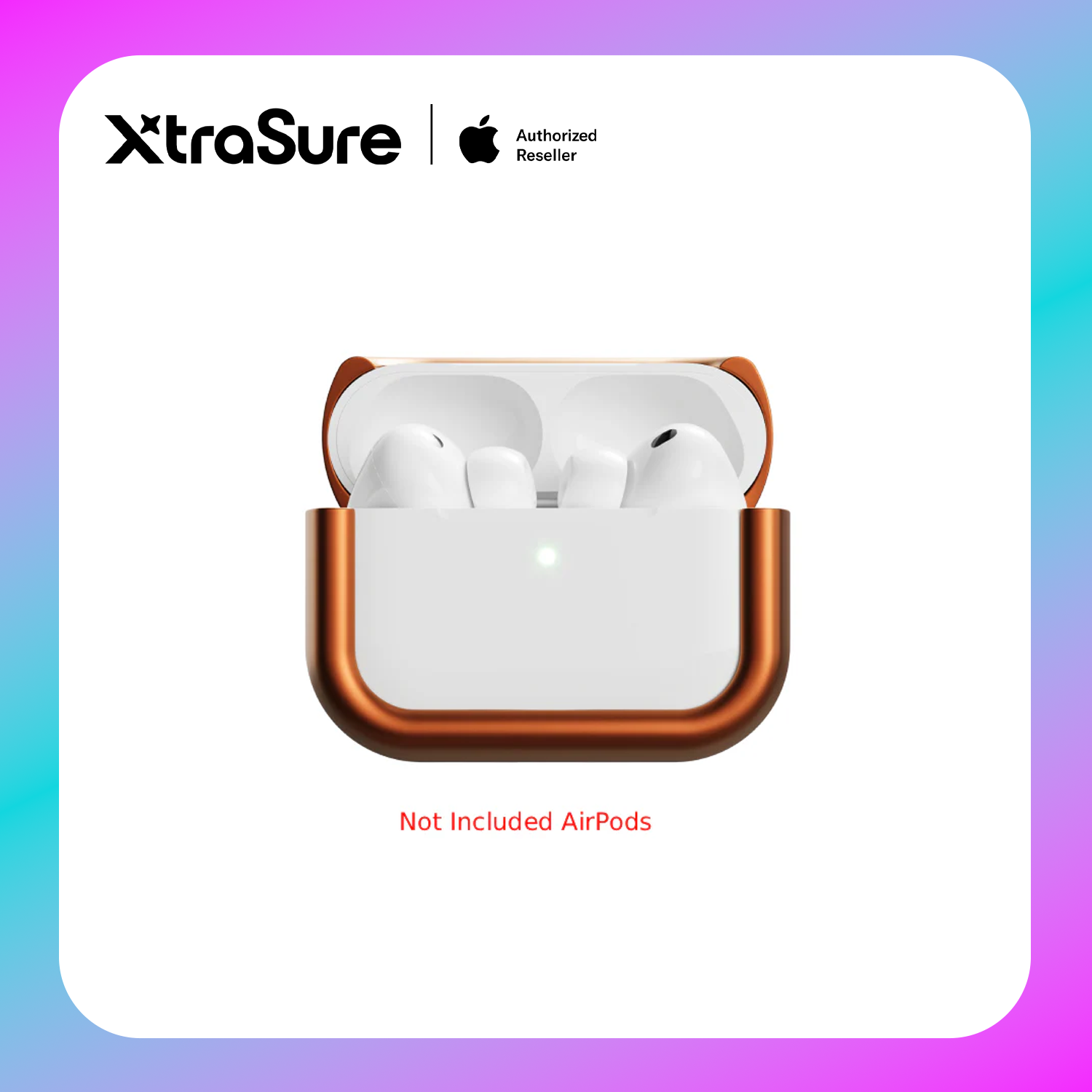 Arc Pulse Matte Orange Case for AirPods Pro 3 (Matte Orange) Main image