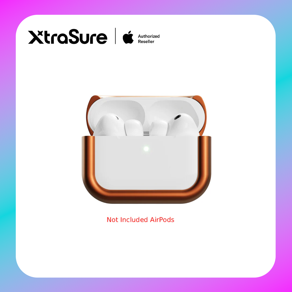Arc Pulse Matte Orange Case for AirPods Pro 3 (Matte Orange)