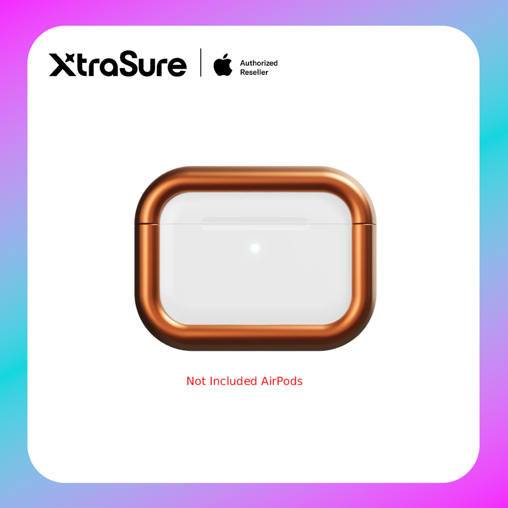 Arc Pulse Matte Orange Case for AirPods Pro 3 (Matte Orange)
