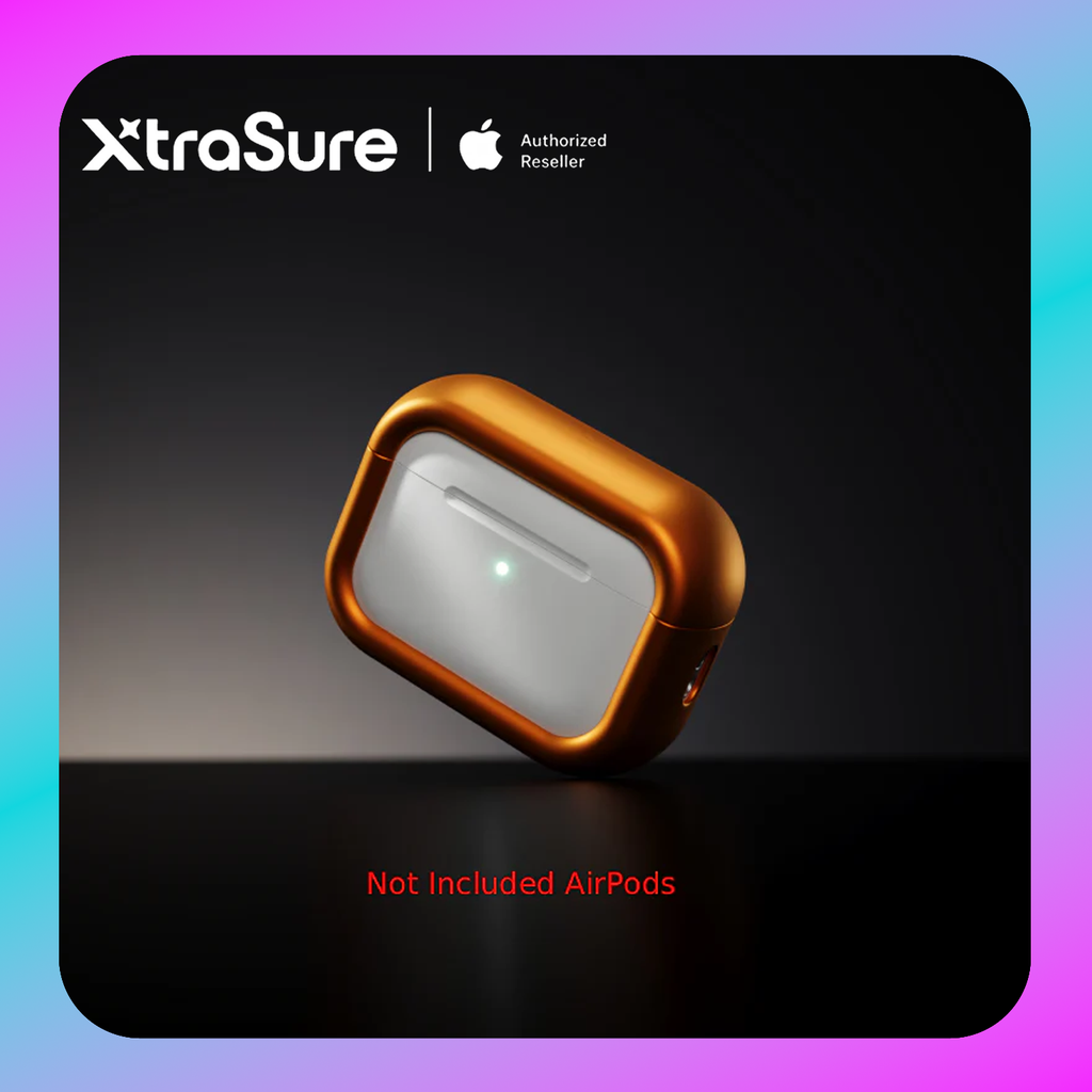 Arc Pulse Matte Orange Case for AirPods Pro 3 (Matte Orange)