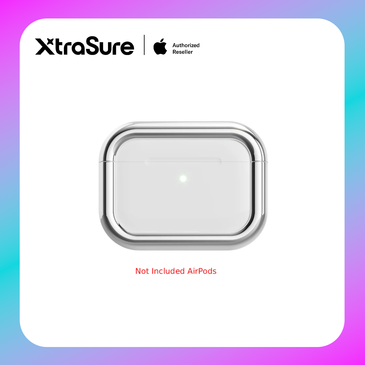 Arc Pulse Silver Case for AirPods Pro 3 (Silver)
