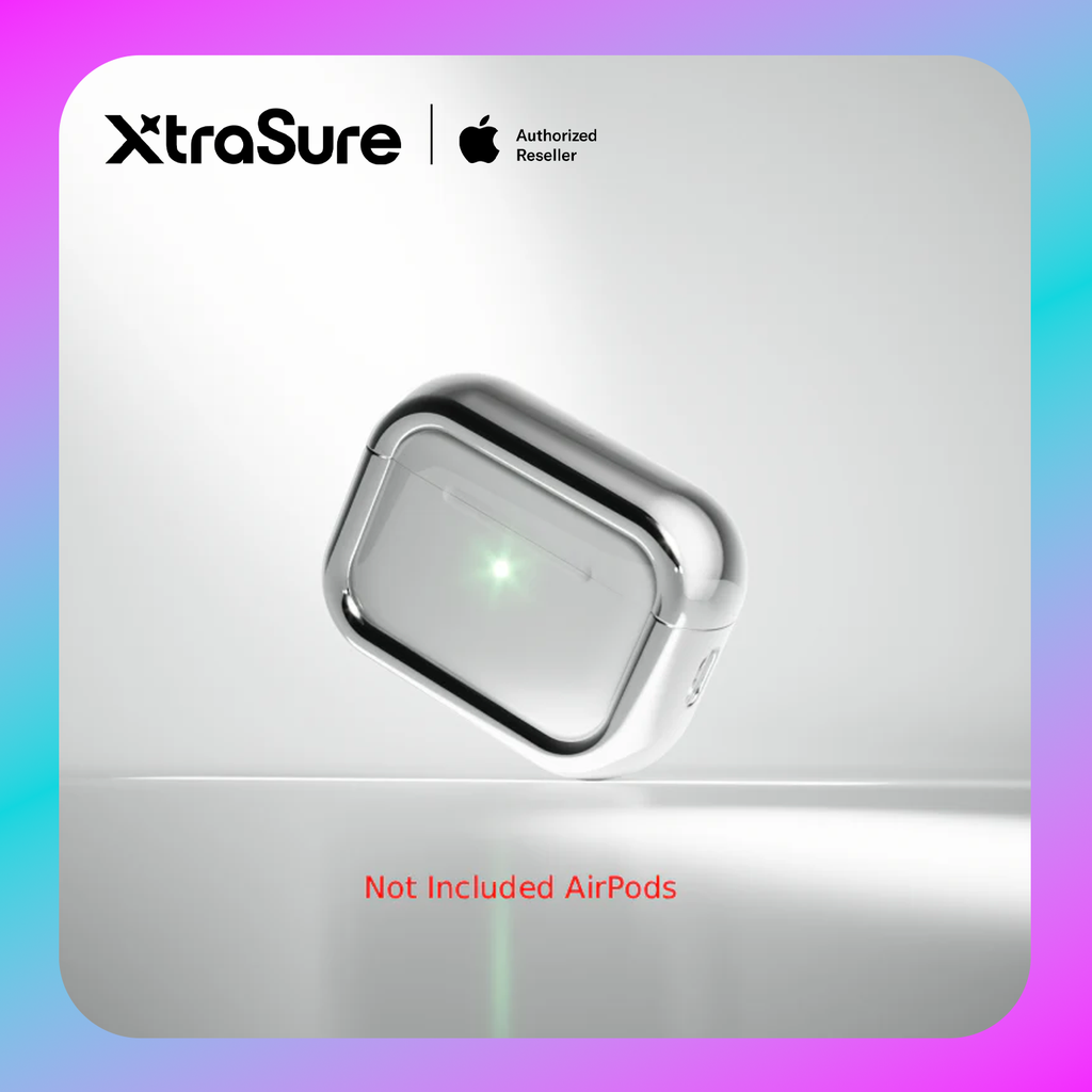 Arc Pulse Silver Case for AirPods Pro 3 (Silver)