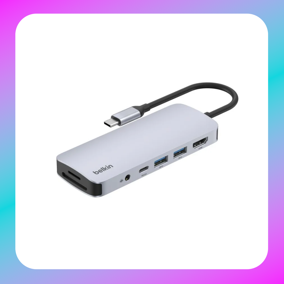 Belkin USB-C Multiport Hub (7 in 1)