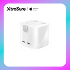 Belkin Boost Charge Pro Dual USB-C GaN Wall Charger (67 W) 3 Pin (White)