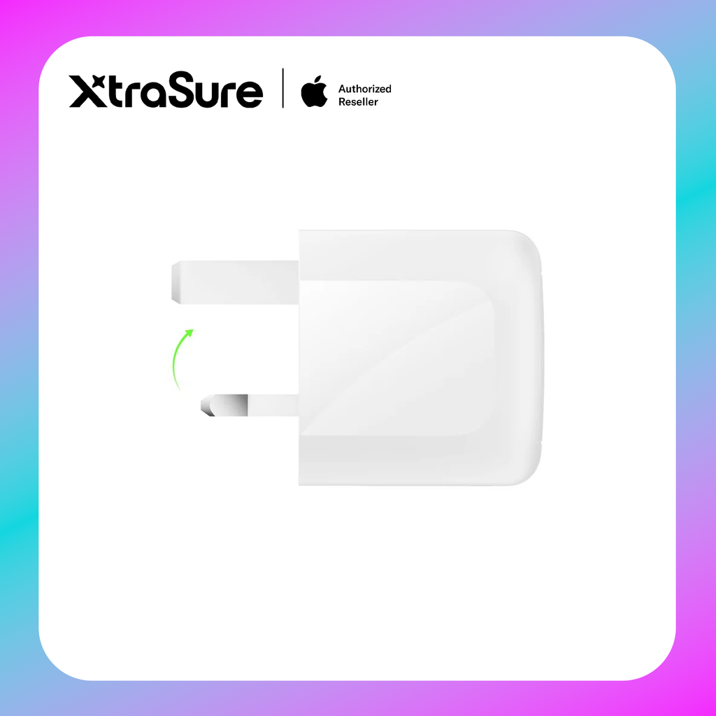 Belkin Boost Charge Pro Dual USB-C GaN Wall Charger (67 W) 3 Pin (White)