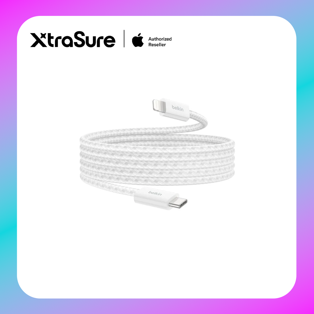Belkin Boost Charge USB-C to Lighting Cable 1m (White)