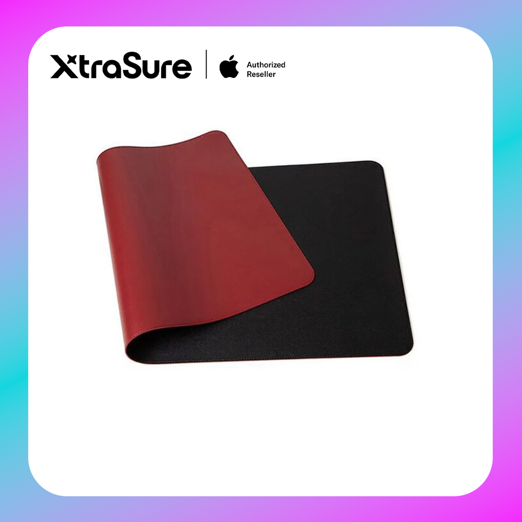 COTECi Double-Sided Desk Pad 80 x 40cm (Black/Red)